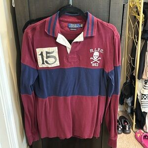 Men’s long sleeve Polo